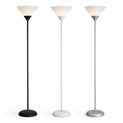Modern Uplight Floor Lamp – Minimal Standing Lamp w/ Soft Ambient Glow