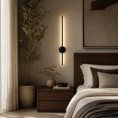 Dimmable LED Wall Sconce – Rechargeable Wall Light w/ Remote Control