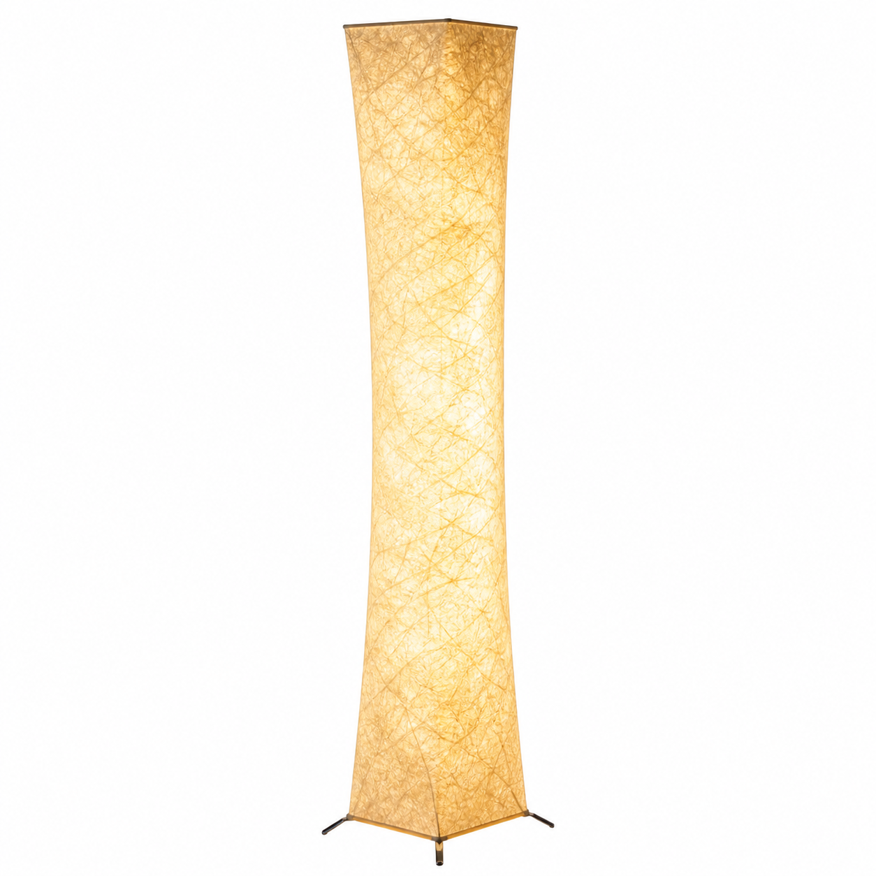 Modern Fabric Floor Lamp – 3 Color Temperatures & Adjustable Brightness