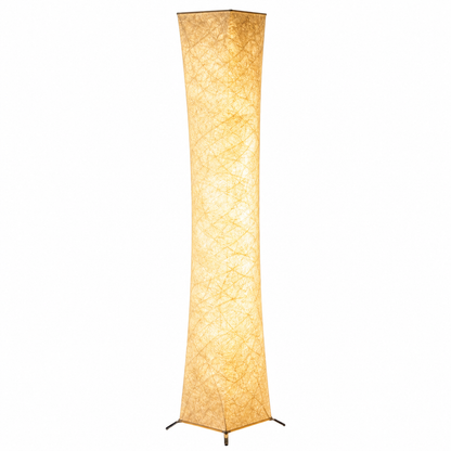 Modern Fabric Floor Lamp – 3 Color Temperatures & Adjustable Brightness