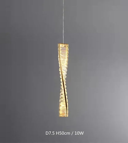 Luxury Crystal Gold Metal Wall Lamp - Modern Irregular LED Wall Light for Villa, Hotel Corridor & Bedside Decor