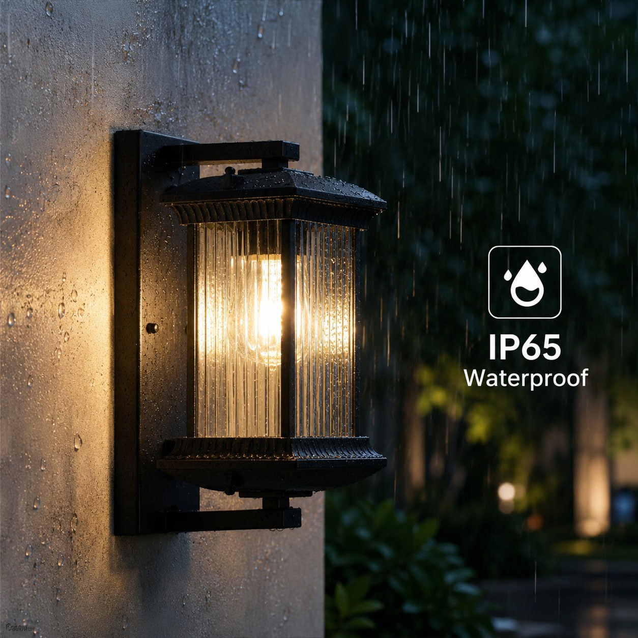 Outdoor Wall Lantern – Waterproof LED Porch Light for Garden, Patio & Villa Exterior