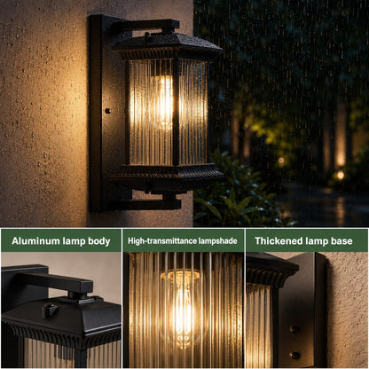 Outdoor Wall Lantern – Waterproof LED Porch Light for Garden, Patio & Villa Exterior